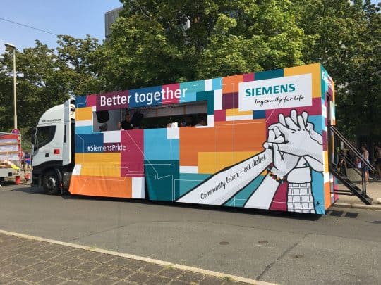 Musiktruck 9.5 für Siemens