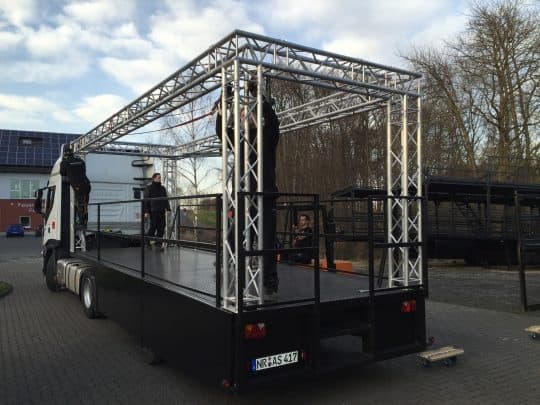 Allrounder Showtruck: Musiktruck MT8