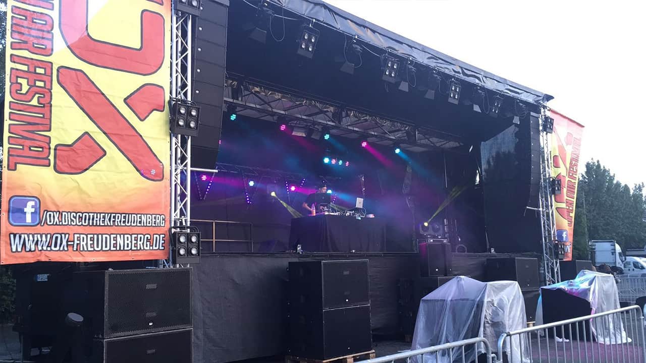 Easystage beim OX Open Air und CSD in Braunschweig